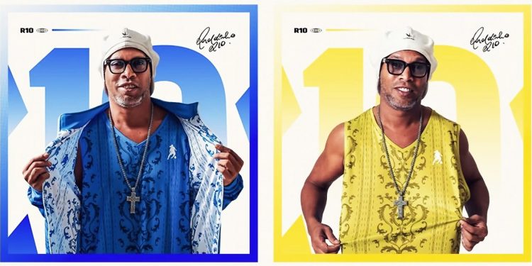 Ronaldinho Gaúcho escala Léo Foguete e Natanzinho Lima para representar o Brasil na seleção do álbum 'Camisa 10'
